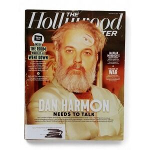 Hollywood Reporter September‎ 27 2023 Dan Harmon Lachland Murdoch The Strikes